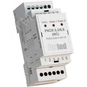 Реле контроля сухого контакта РКСК-3,3/6,6 (NC) РНЛС.426411.001-01