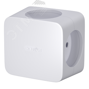 Разветвитель электрический (четверник, куб) АМ 16-4, 16А