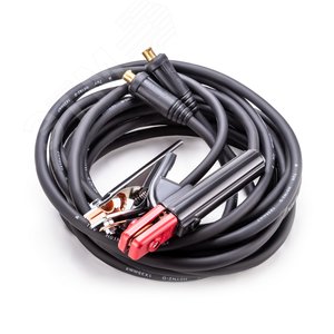 Кабели сварочные дл.5м разъем 35мм2, электрододержатель, зажим.