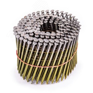 Гвозди барабанные гладкие с цинковым покрытием 3,1 х 90 мм 200 шт. AERO