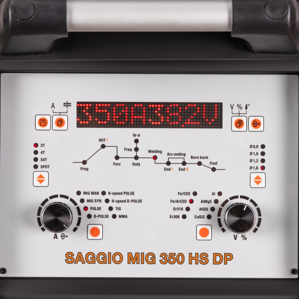 Сварочный полуавтомат SAGGIO MIG 350 HS DP
