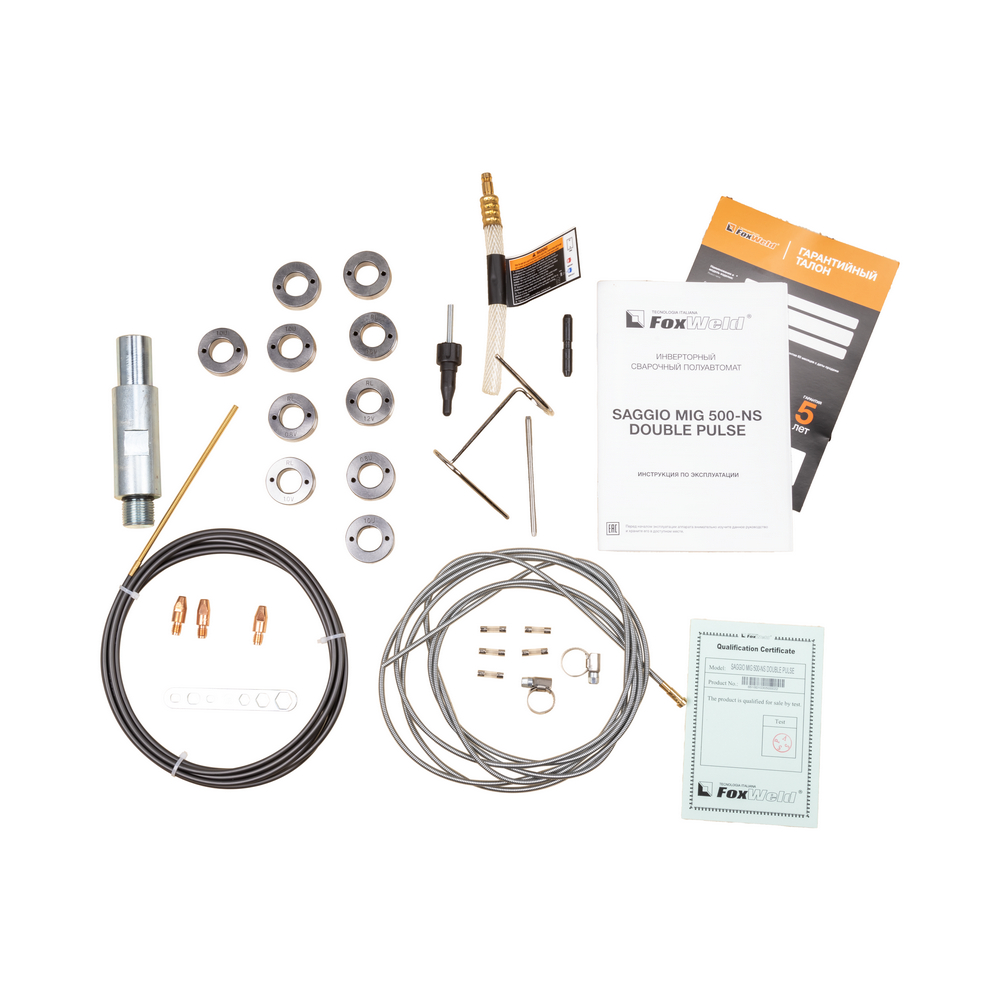 Сварочный полуавтомат SAGGIO MIG 500-NS DOUBLE PULSE (пр-во FoxWeld/КНР)