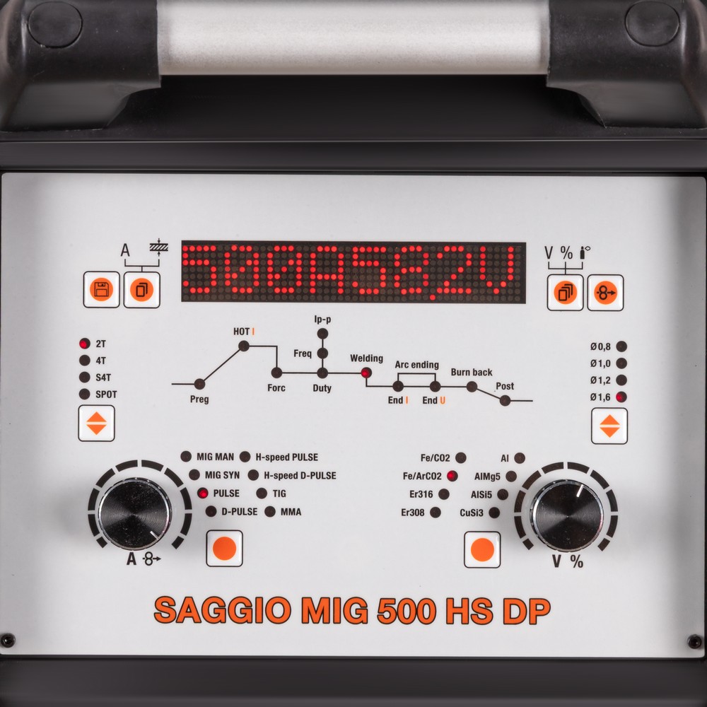 Сварочный полуавтомат SAGGIO MIG 500 HS DP