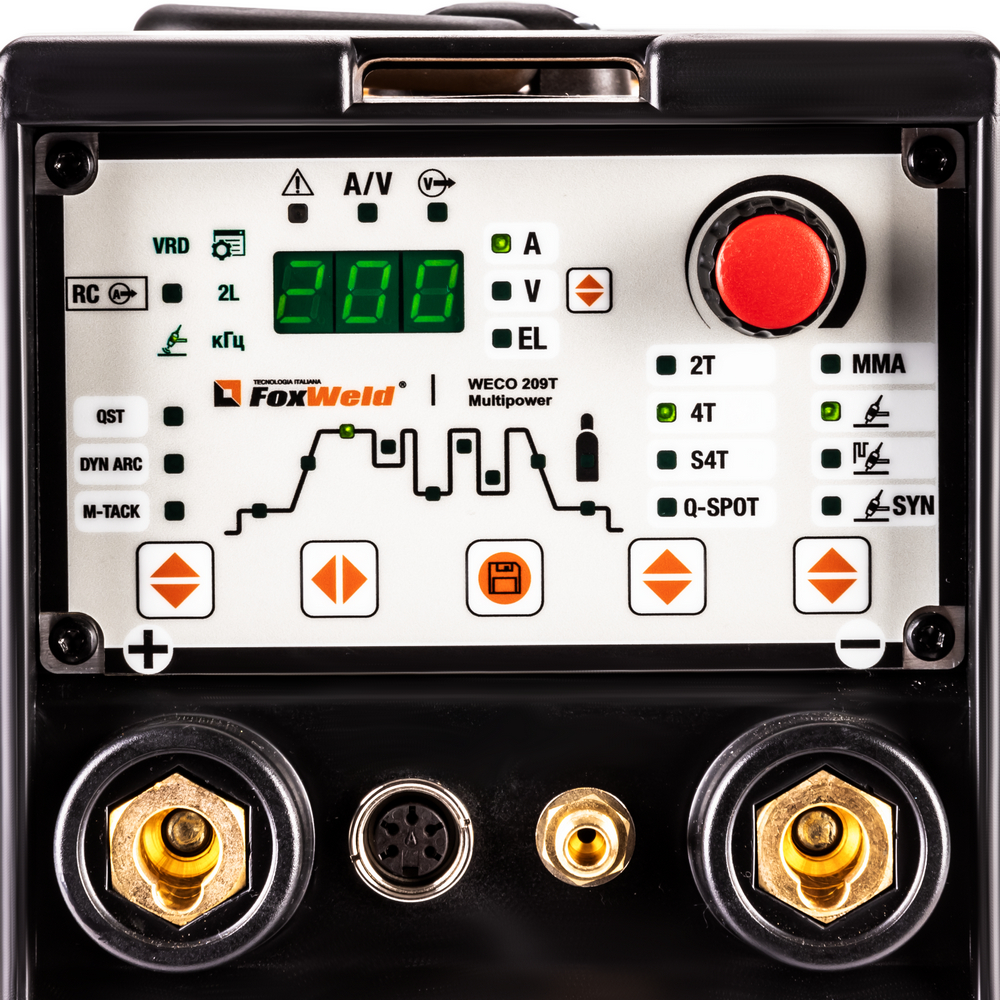 Аппарат аргонодуговой сварки WECO TIG 209 DC PULSE