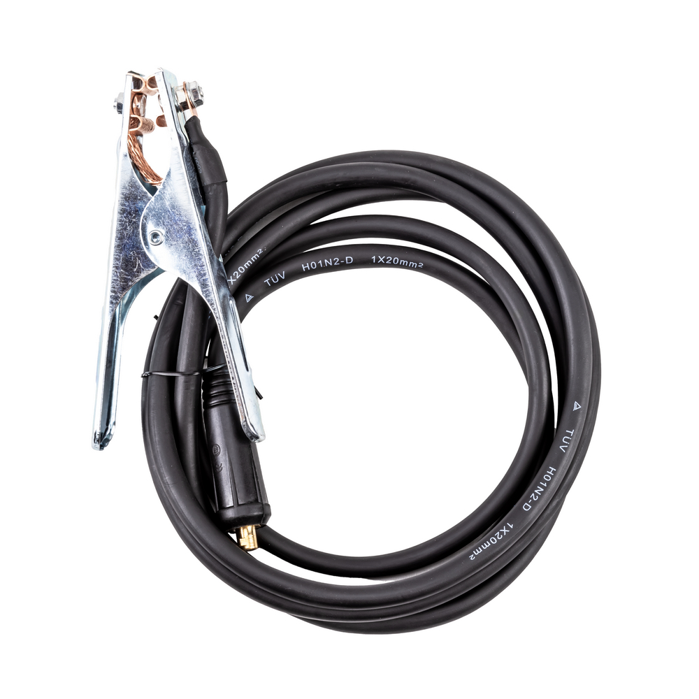 Кабель сварочный_Клемма 300А_Вилка 10-25, сеч. 20 мм2, 3 м