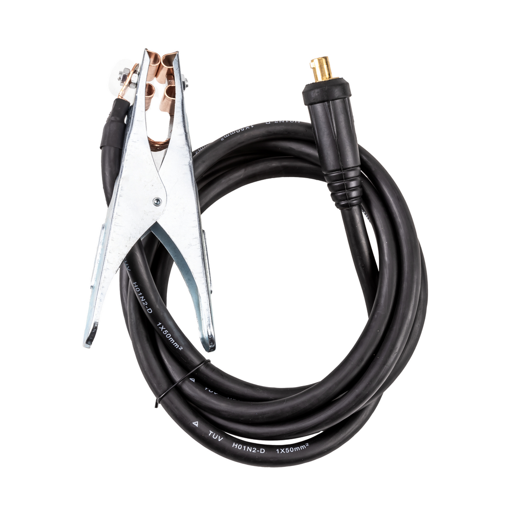 Кабель сварочный_Клемма 500А_Вилка 35-50, сеч. 50 мм2, 3 м