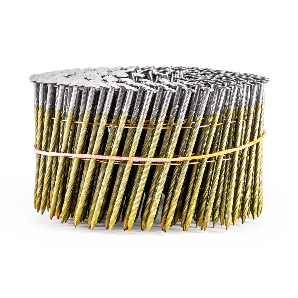 Гвозди барабанные с винтовой накаткой с цинковым покрытием 2,5 х 70 мм 300 шт. AERO