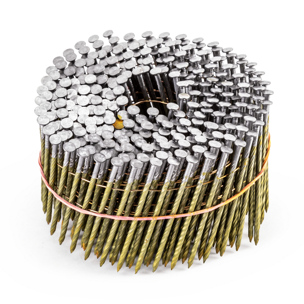 Гвозди барабанные с винтовой накаткой с цинковым покрытием 2,5 х 70 мм 300 шт. AERO