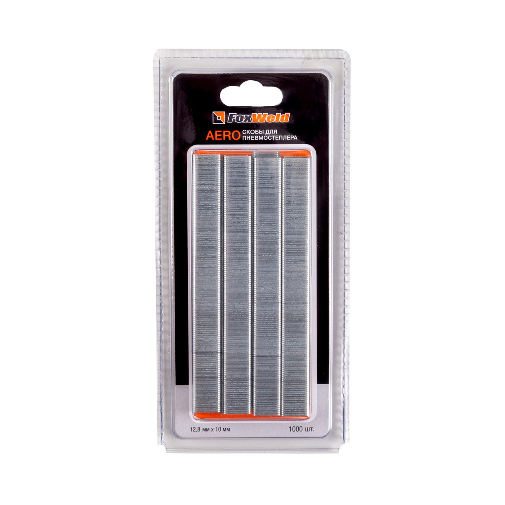 Скобы для пневмостеплера тип 21GA 8010 12,8 х 10 мм 1000шт. AERO