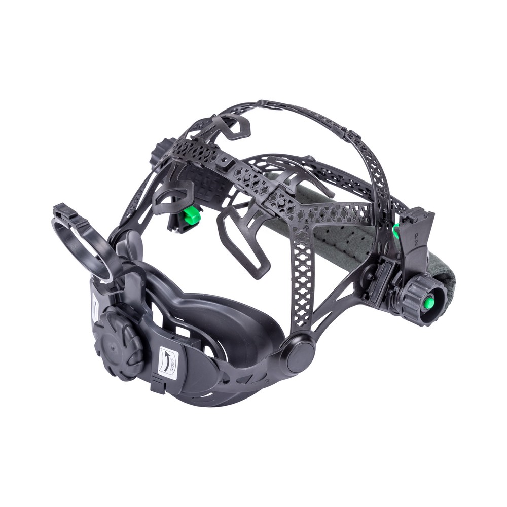 Маска сварщика Guardian черная (ф-р 9990V, внутр. рег.) с турбоблоком Guardian Air