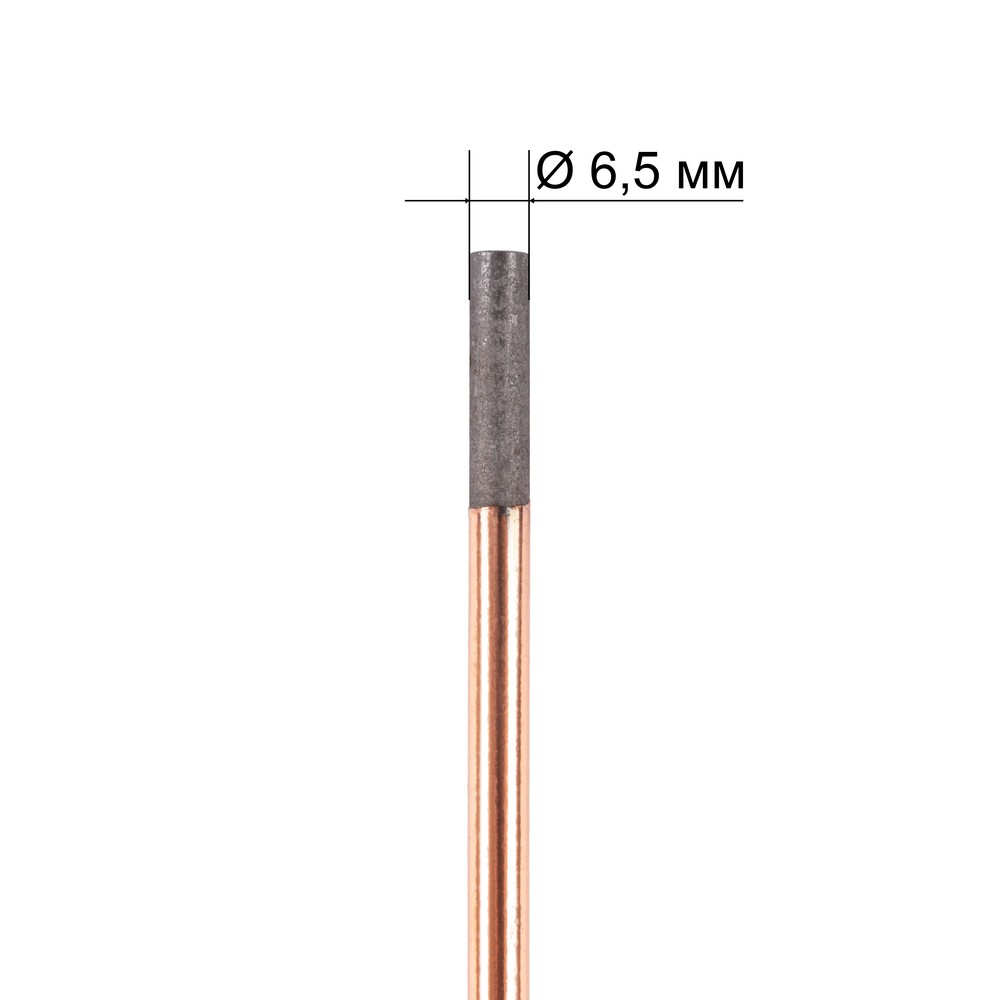 Электрод угольный КО 6,5х305 мм (упак.50 шт.)