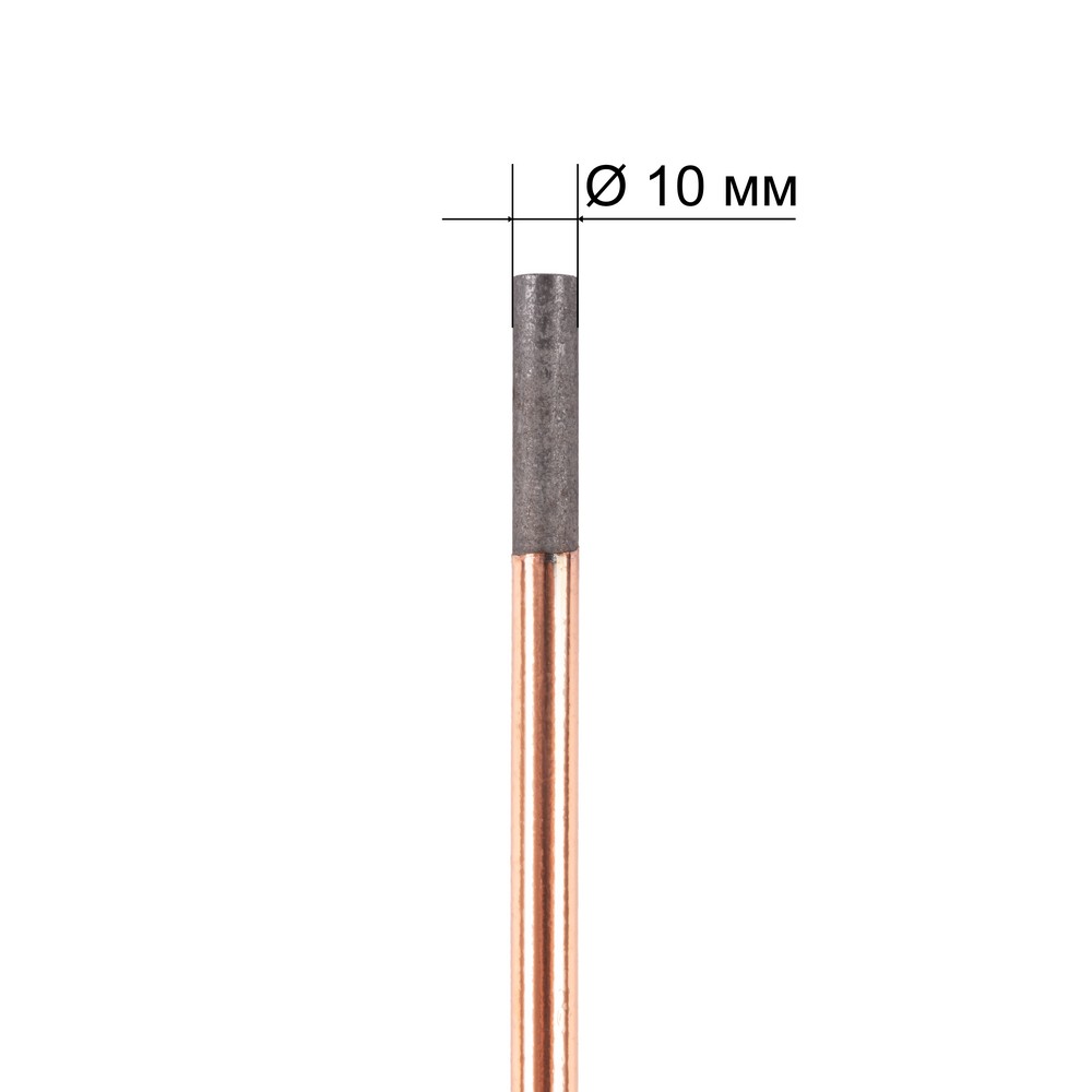 Электрод угольный КО 10х305 мм (упак.50 шт.)