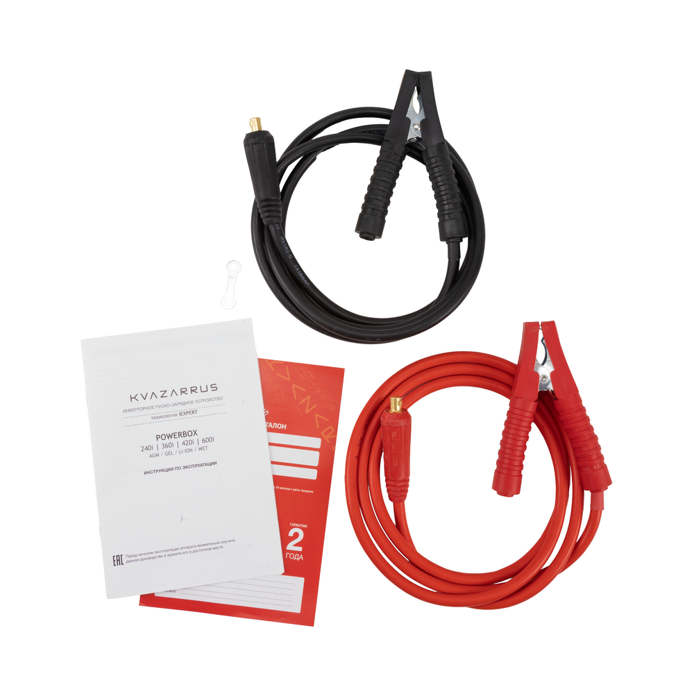 Инверторное пуско-зарядное устройство KVAZARRUS PowerBox 240i, таймер, пластиковый кейс