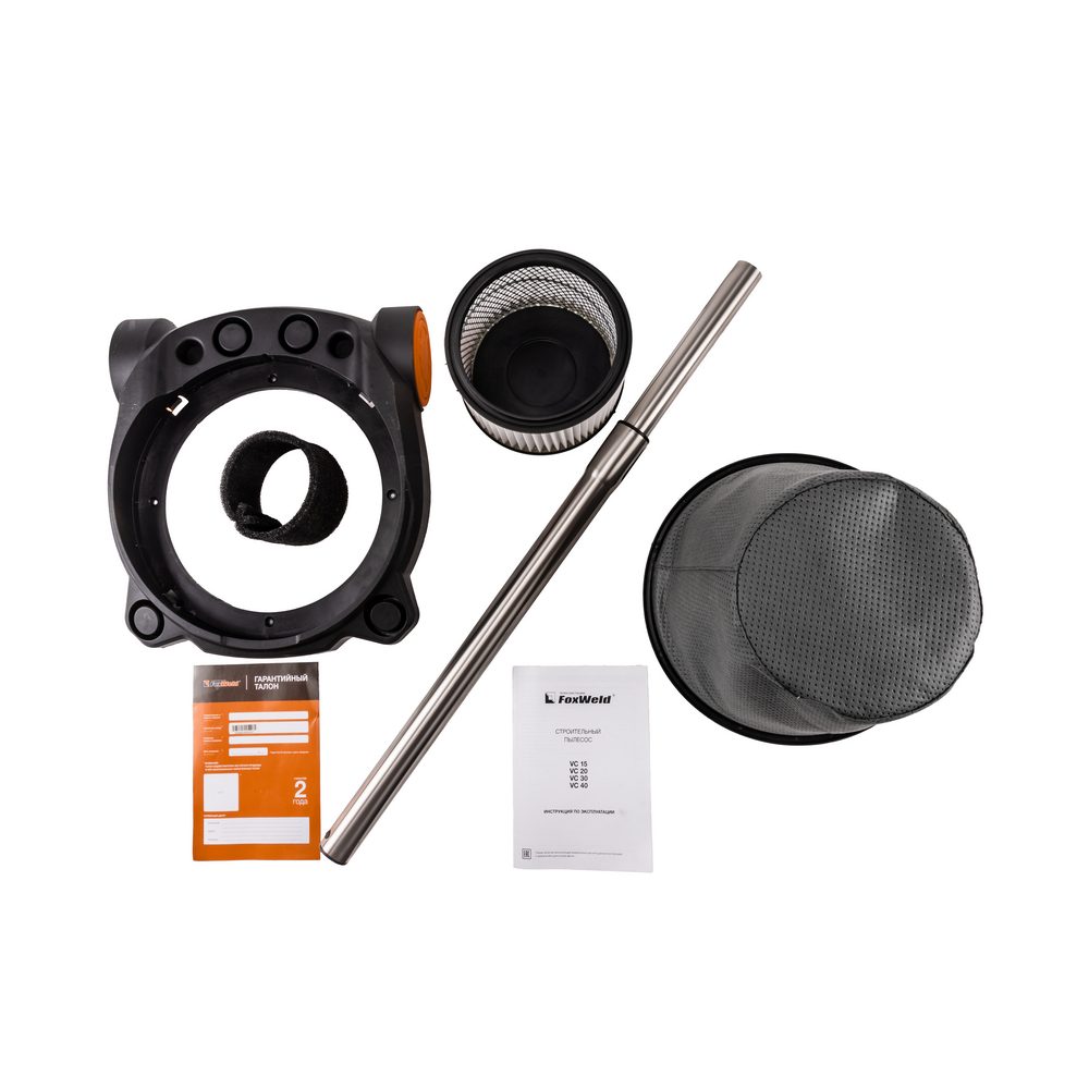 Строительный пылесос FoxWeld VC 30