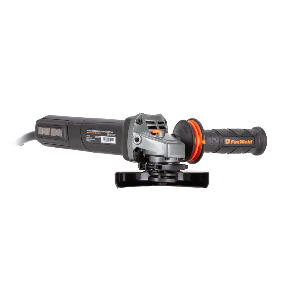 Угловая шлифовальная машина бесщеточная Foxweld Industrial AG 125/1450 ХE