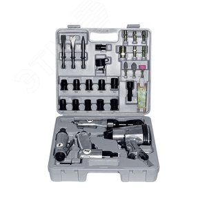Набор пневмоинструмента 34 предмета, кейс