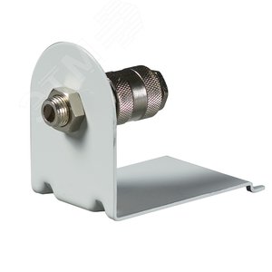 Держатель для пневмоинструмента,10шт,(муфта,уголок,гайка,шайба,диам.перфорации 5 мм,шаг перфорации 25 мм)