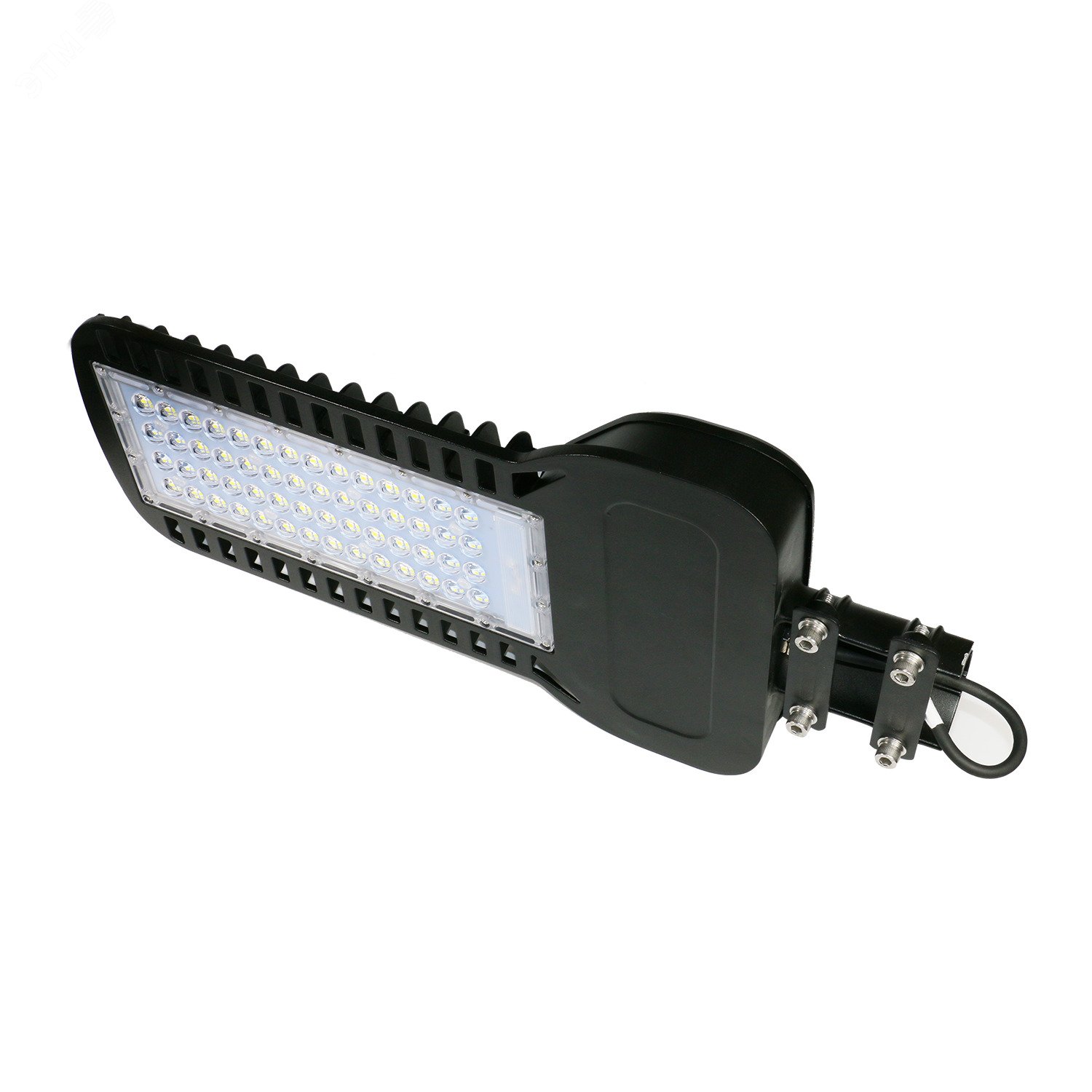 Светильник светодиодный уличный консольный LED ДКУ 120 Вт 14400 Лм 5000К IP65 120-260 В КСС Ш 535х260х64 мм Qplus