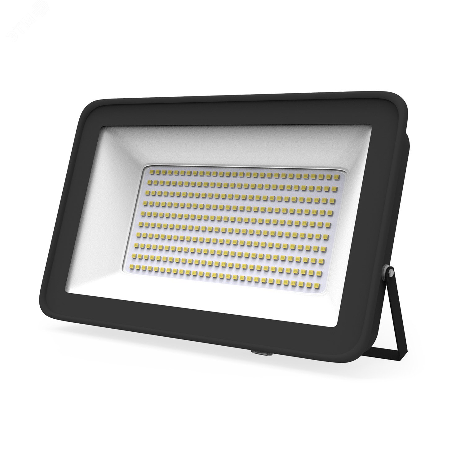 Прожектор светодиодный ДО 200 Вт 6500К 24000 лм 175-265В IP65 290х32х400мм Алюминий матрированное закаленное стекло Qplus Gauss