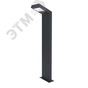 Светильник садово-парковый НТУ 10 Вт 600 Лм 4000К столб 170-240 В IP54 134х134х580 мм Electra Gauss