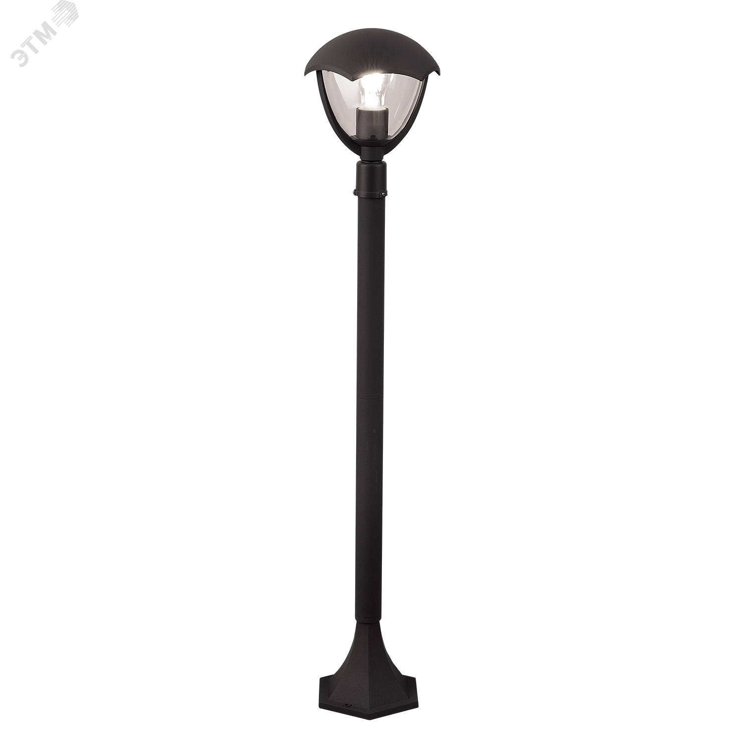 Светильник садово-парковый НТУ 60 Вт (max) 1хE27 столб 170-240 В IP54 200х200х1000 мм Aura