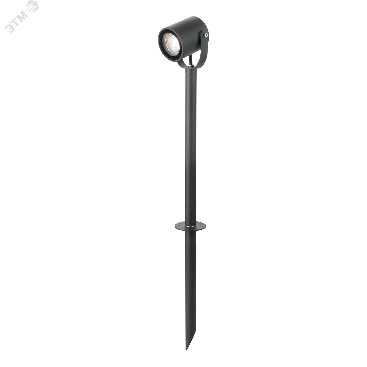 Светильник садово-парковый НТУ 35 Вт (max) GU10 грунтовой 170-240 В IP54 90х90х470 мм Sonata Gauss