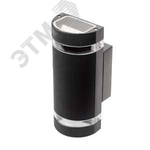 Светильник садово-парковый НТУ 2x50 Вт 100х100х245 мм IP54 настенный 2хGU10 Enigma Gauss