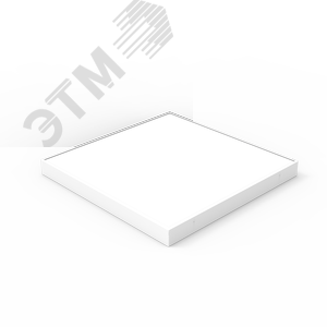 Светильник светодиодный ДВО 30 Вт 6500К 3000 лм 198-242В IP40 595х595х50мм Сталь матовый опал CRI>80Ra MiR Gauss