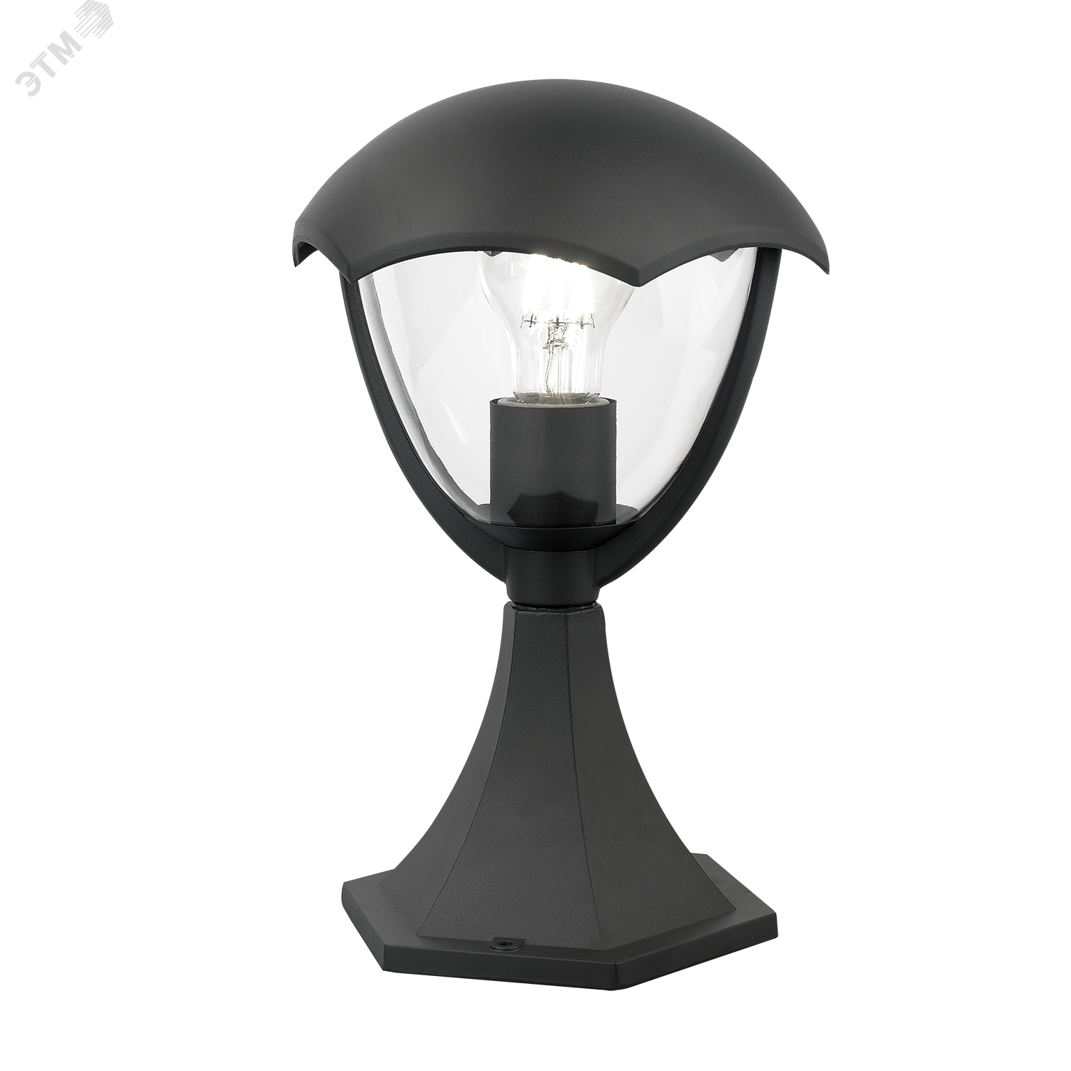 Светильник садово-парковый НТУ 60 Вт (max) 1хE27 на постамент 170-240 В IP54 200х200х310 мм Aura