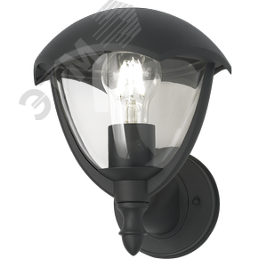 Светильник садово-парковый НТУ 60 Вт 188х210х238 мм IP54 на стену вверх 1хЕ27 Aura Gauss