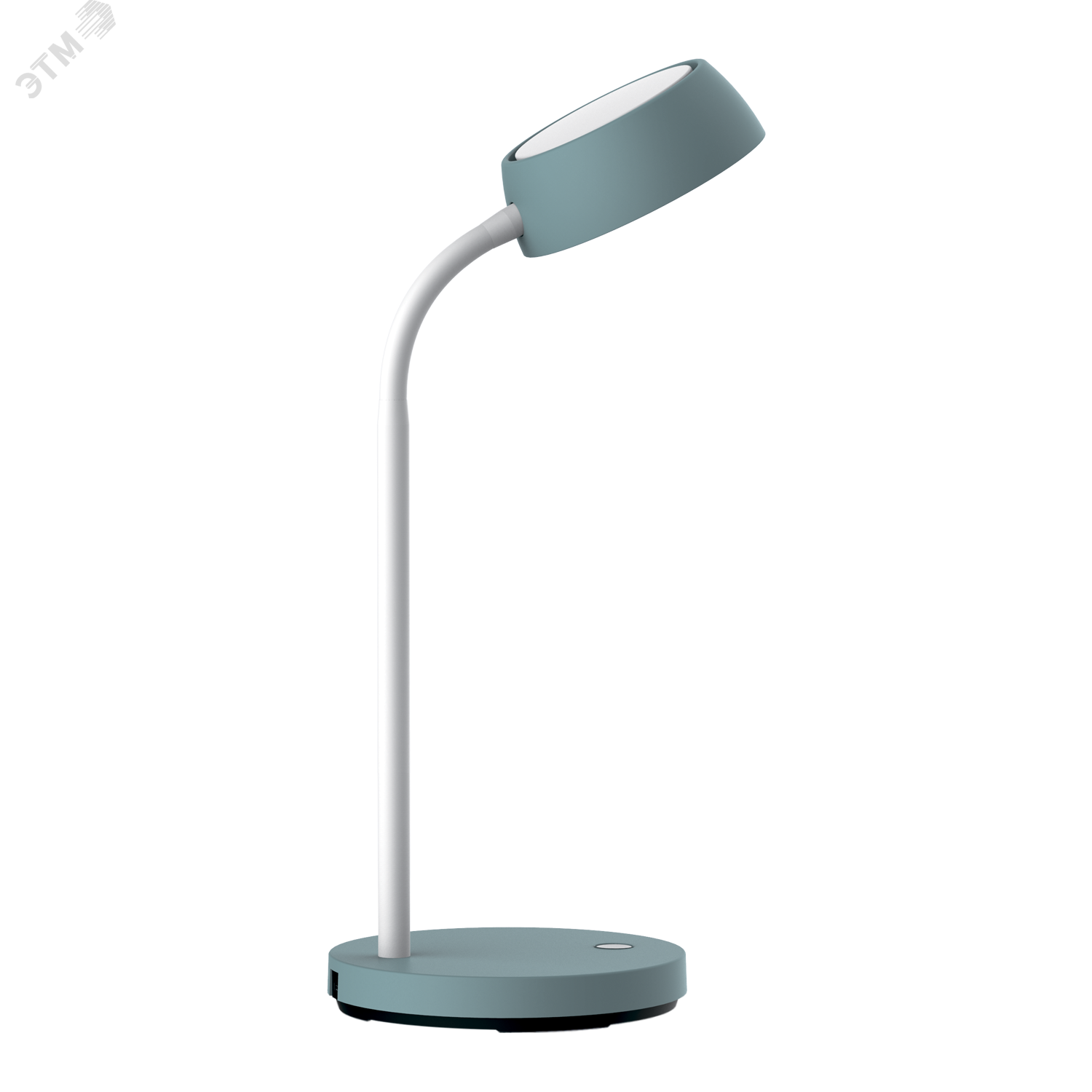 Светильник настольный светодиодный LED 8 Вт 600 Лм 4000К модель GTL602 бирюзовый диммируемый Qplus