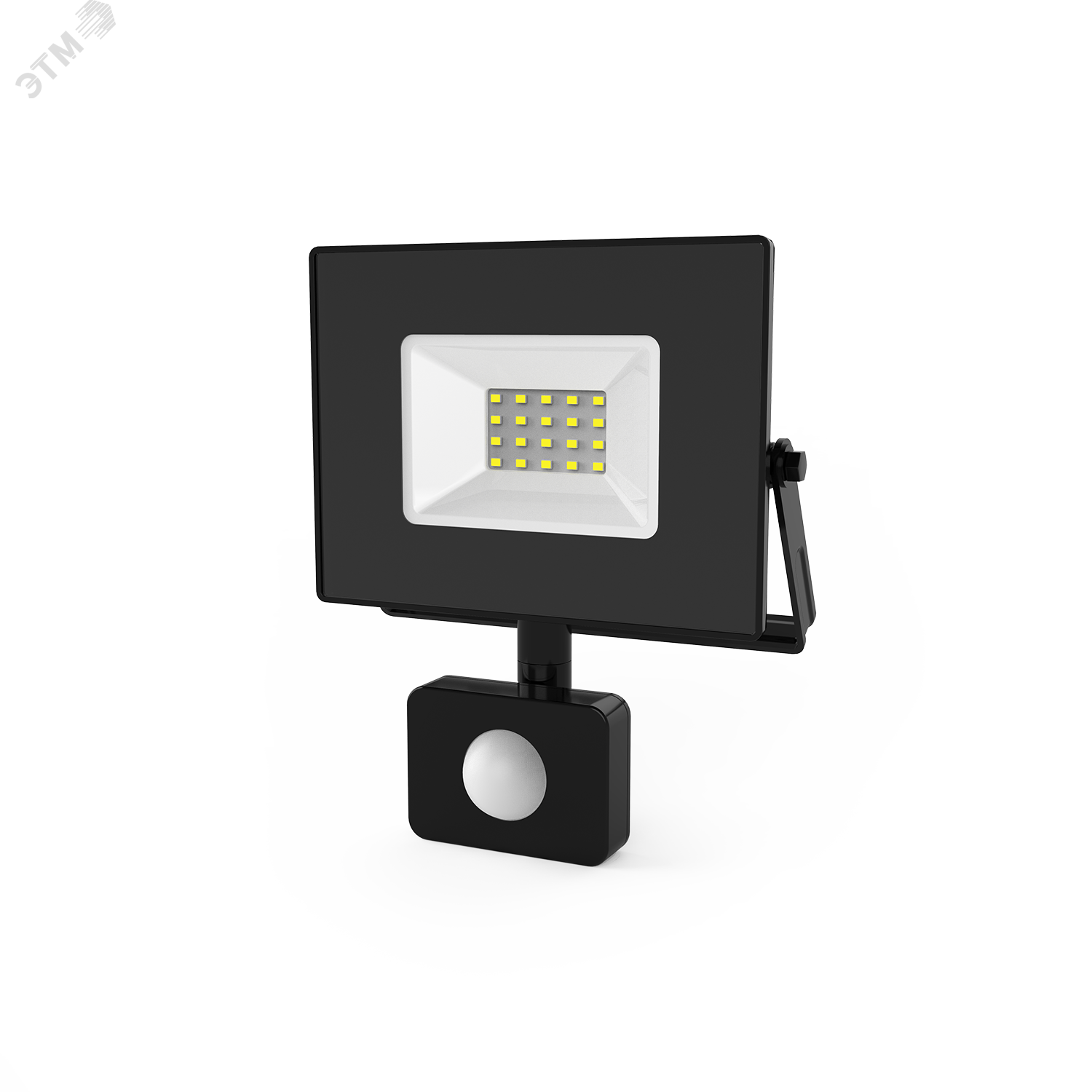 Прожектор светодиодный ДО 30 Вт 6500К 2100 лм 175-265В IP65 176х136х40мм Алюминий с датчиком движения Elementary-S Gauss