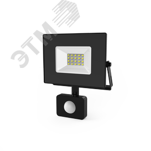 Прожектор светодиодный ДО 30 Вт 6500К 2100 лм 175-265В IP65 176х136х40мм Алюминий с датчиком движения Elementary-S Gauss