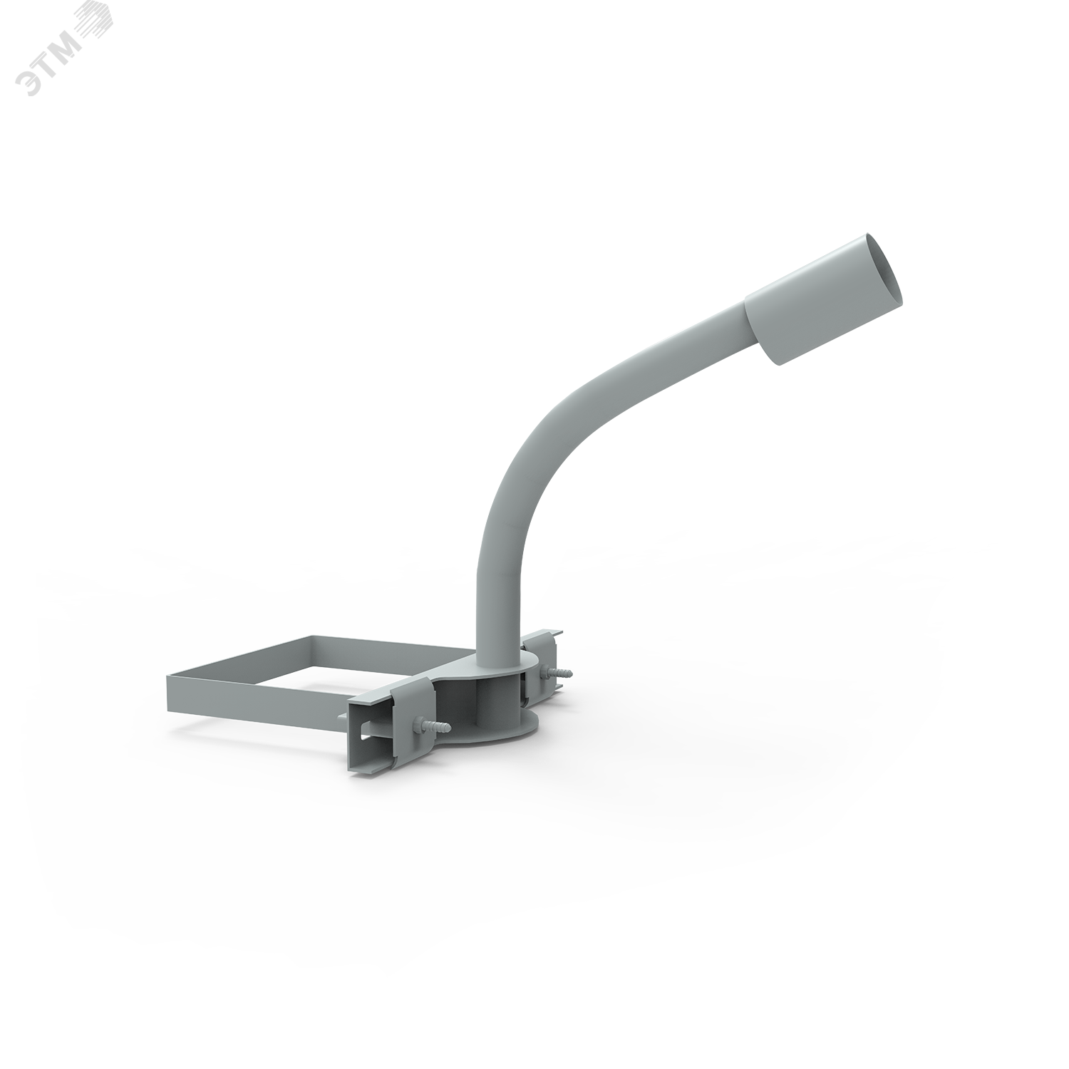 Кронштейн для уличных светильников на опору с 1-м хомутом 625х460х480 D60 мм Gauss