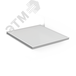 Светильник светодиодный ДВО 36 Вт 6500К 3200 лм 180-260В IP20 595х595х19мм Сталь матовый опал Офис Gauss