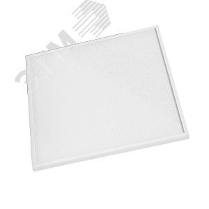 Светильник светодиодный ДВО 36 Вт 6500К 3300 лм 180-260В IP20 595х595х19мм Сталь призма Офис Gauss