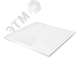 Светильник светодиодный ДВО 36 Вт 4000К 3300 лм 180-260В IP20 595х595х19мм Сталь призма Офис Gauss