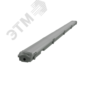 Светильник светодиодный линейный пылевлагозащищенный LED ДСП 1276х60х55 мм IP65 под LED лампу Т8 G13 1х1200 мм LITE