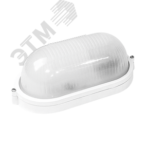 Светильник НБП под лампу E27 1х100 Вт 220-230В IP54 160х108 мм белый