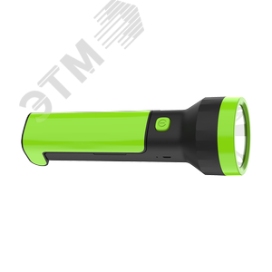 Фонарь ручной светодиодный LED 3 Вт 150 Лм модель GFL203 черный c Li-ion аккумулятором 1200 мАч