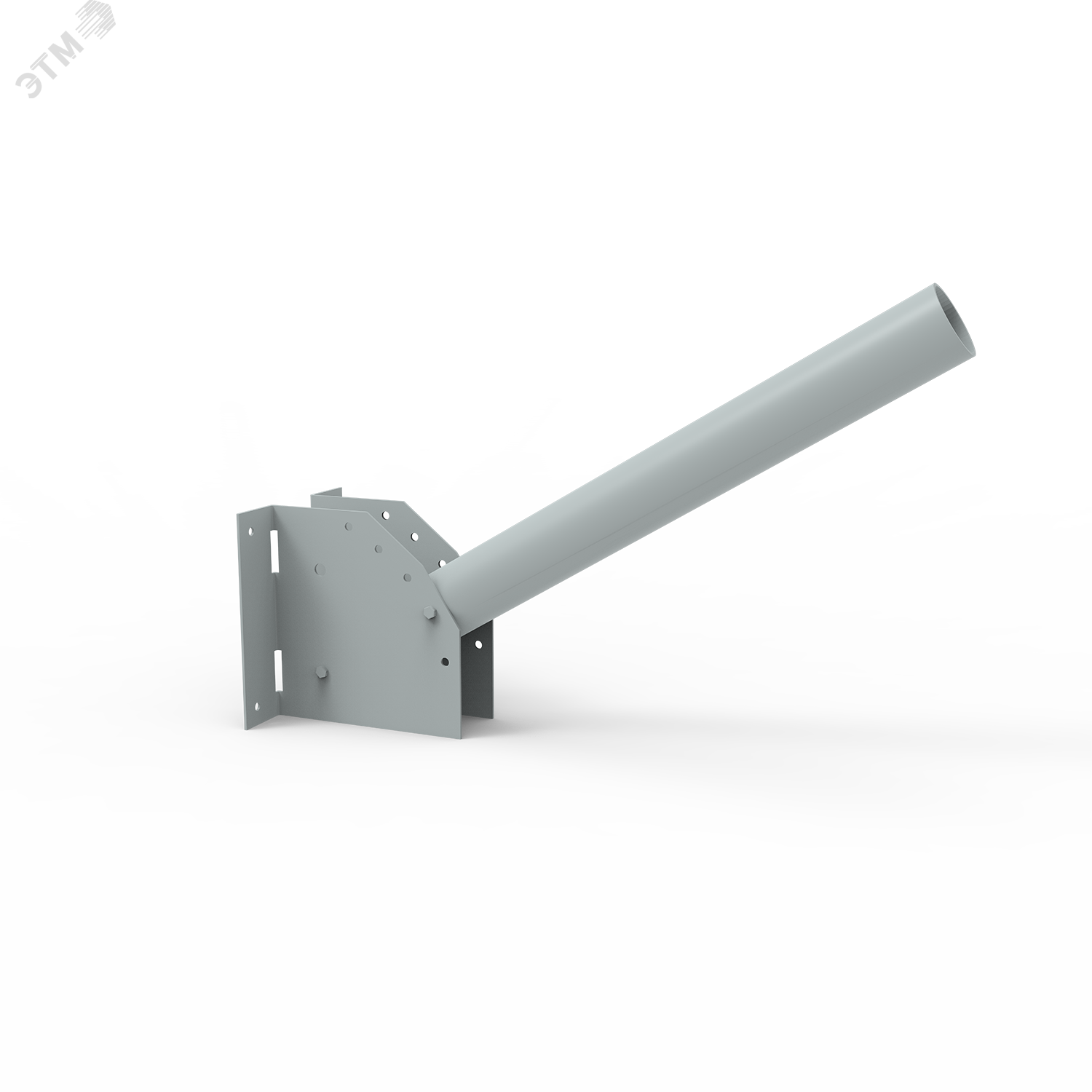 Кронштейн для уличных светильников с переменным углом 500х150х120 D48 мм Gauss