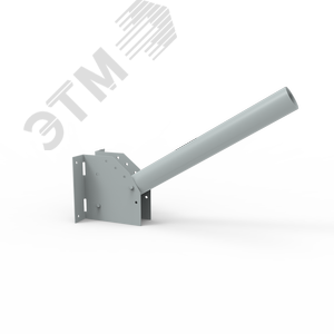 Кронштейн для уличных светильников с переменным углом 500х150х120 D48 мм Gauss