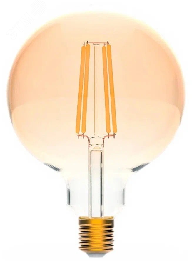 Лампа светодиодная умная 7 Вт 740 лм 2500К AC 220-240В E27 шар G95 Управление по Wi-Fi, диммируемая Smart Home