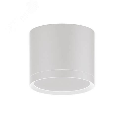 Светильник светодиодный накладной LED ДПО 10 Вт 700 Лм 3000К IP20 d88х75 мм монт d88 мм Overhead