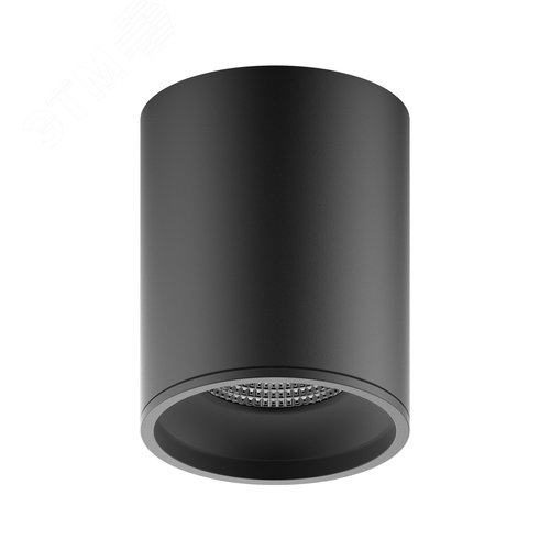 Светильник светодиодный накладной LED ДПО 12 Вт 920 Лм 4100К IP20 d79х100 мм монт d79 мм Overhead