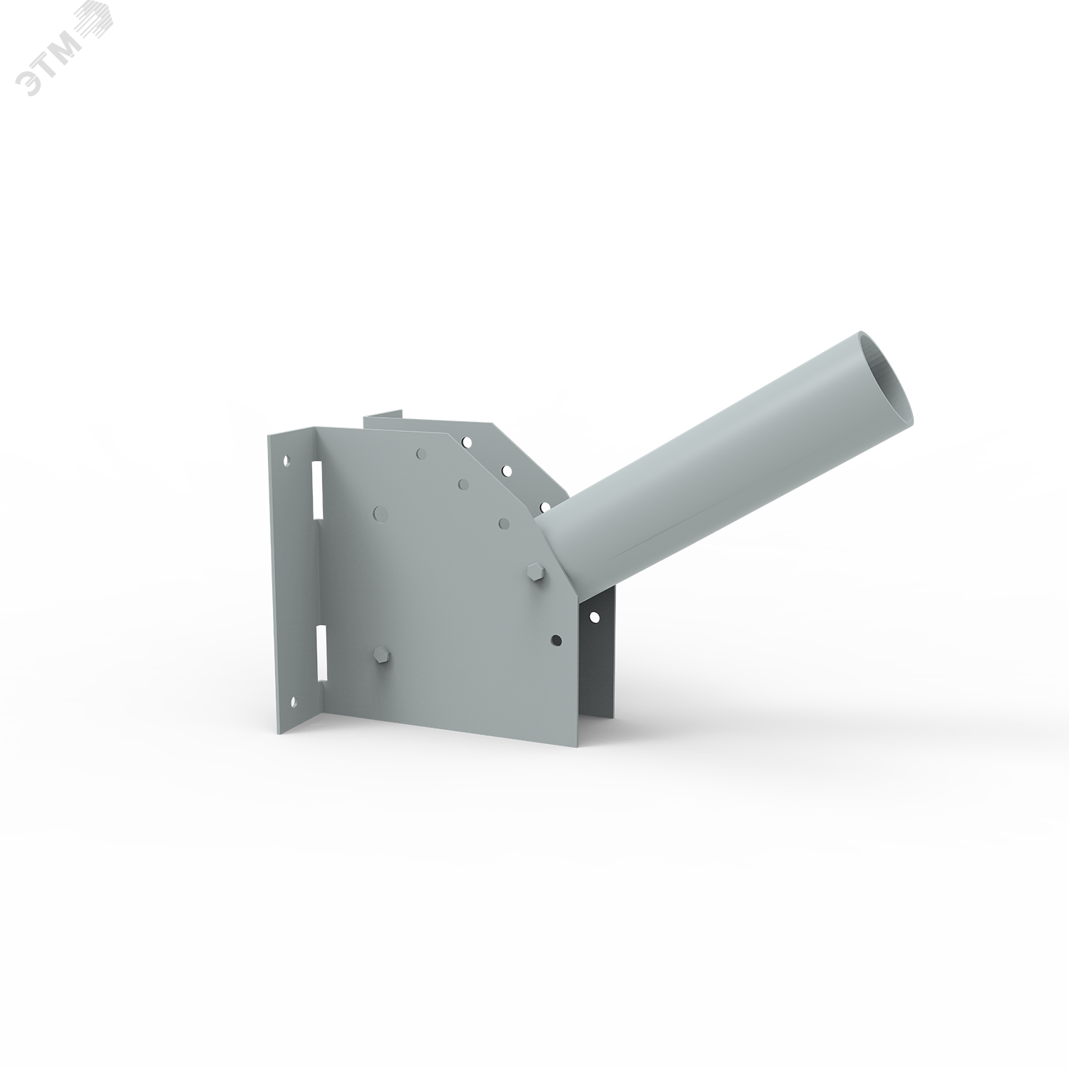 Кронштейн для уличных светильников с переменным углом 300х150х120 D48 мм Gauss