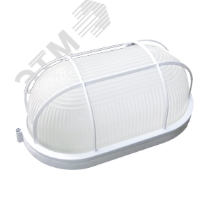 Светильник НБП под лампу E27 1х60 Вт 220-230В IP54 105х85 мм белый