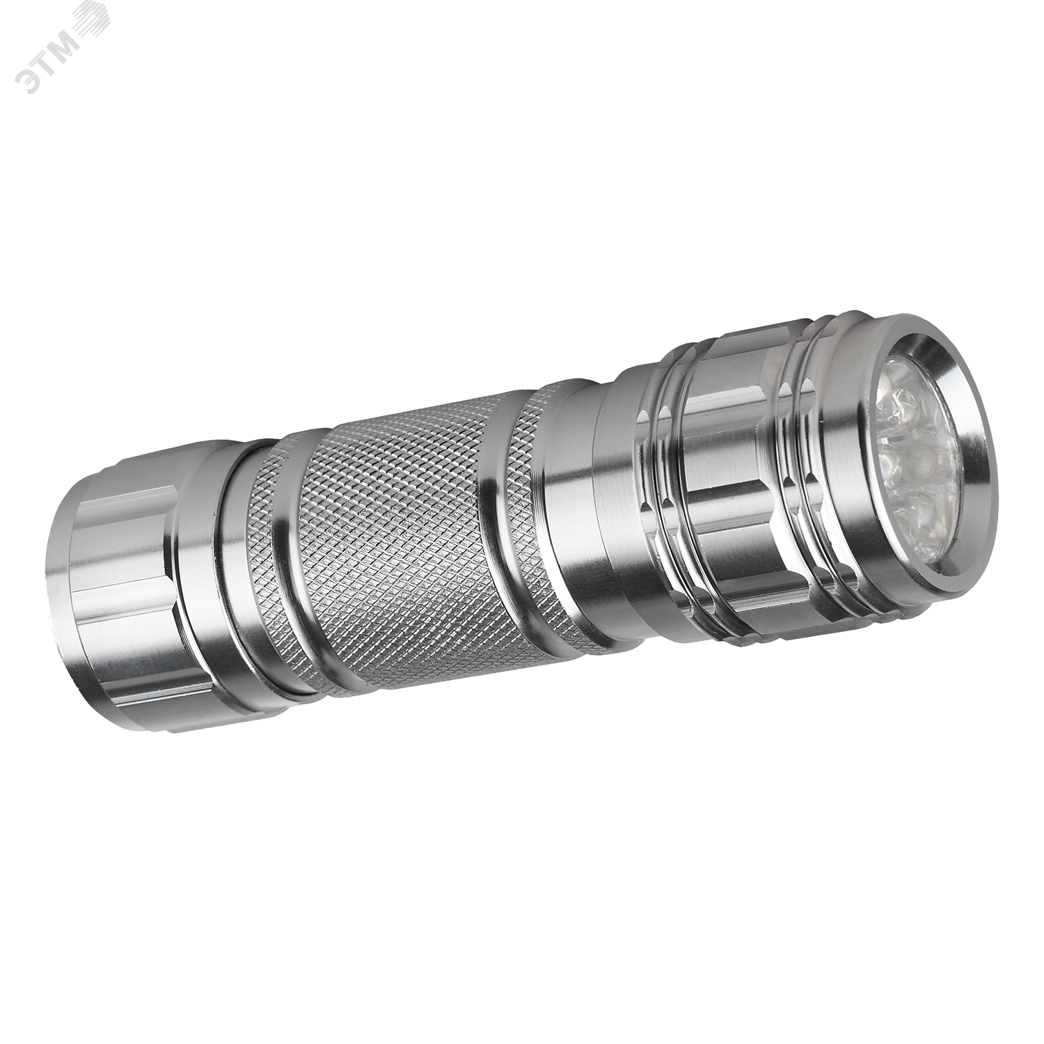 Фонарь ручной светодиодный LED 1 Вт 50 Лм модель GFL106 черный на батарейках 3xAAA Gauss