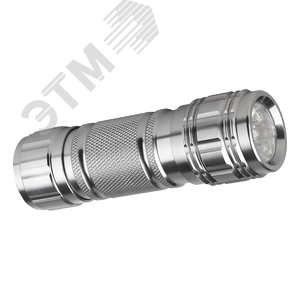 Фонарь ручной светодиодный LED 1 Вт 50 Лм модель GFL106 черный на батарейках 3xAAA Gauss