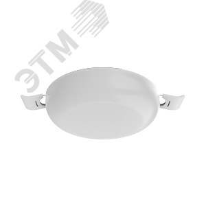 Светильник светодиодный ДВО 9 Вт 4000К 900 лм 85-265В IP20 D90х27мм монт d71мм Пластик безрамочный Frameless Gauss